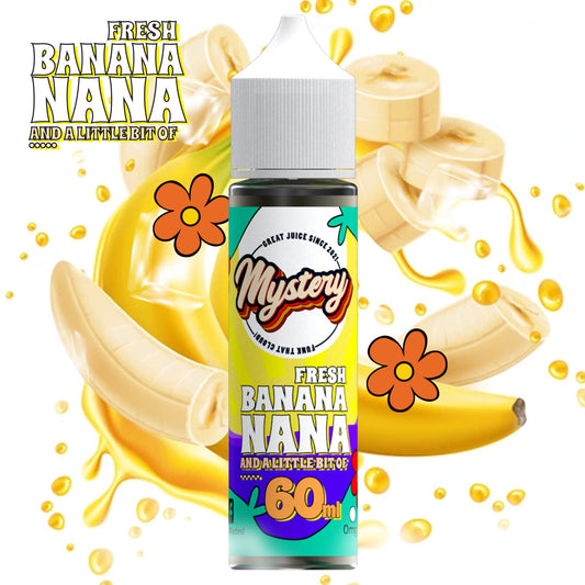 Fresh Banana Nana - 60ml by Mystery e-liquid Mystery   