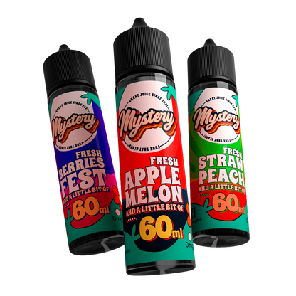 Fresh Straw Peach - 60ml by Mystery e-liquid Mystery   