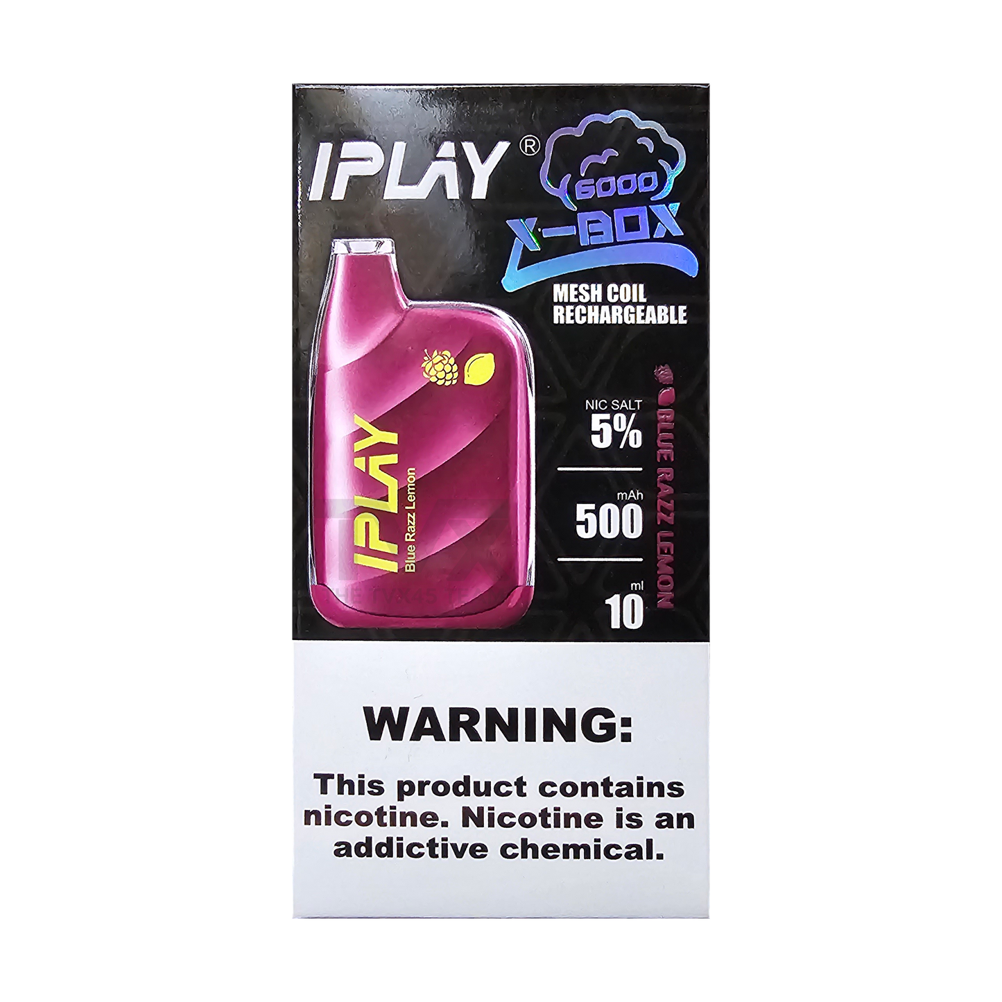 IPLAY X-BOX 6000 Puffs Desechable by IPLAY Desechable IPLAY   