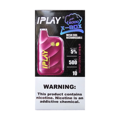 IPLAY X-BOX 6000 Puffs Desechable by IPLAY Desechable IPLAY   