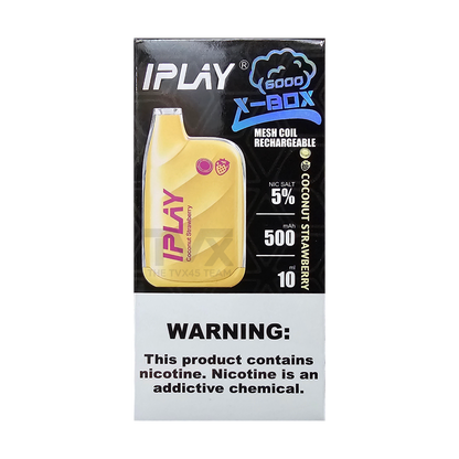 IPLAY X-BOX 6000 Puffs Desechable by IPLAY Desechable IPLAY   