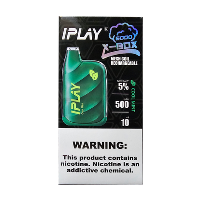 IPLAY X-BOX 6000 Puffs Desechable by IPLAY Desechable IPLAY   