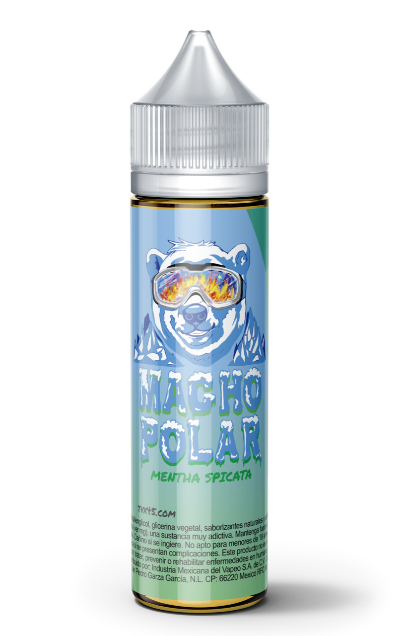 Macho Polar Mentha Spicata 60ml e-liquid LIQUID PARADISE   