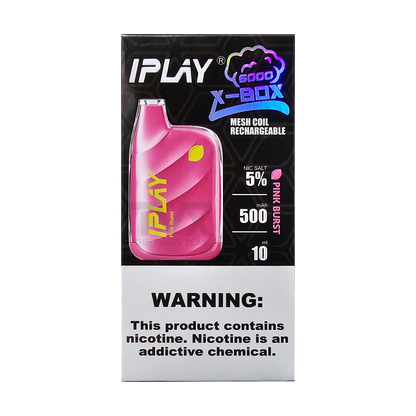 IPLAY X-BOX 6000 Puffs Desechable by IPLAY Desechable IPLAY   