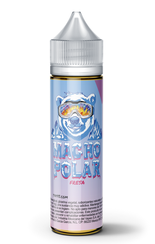 60ml Macho Polar Fresa - LIQUID PARADISE e-liquid LIQUID PARADISE   