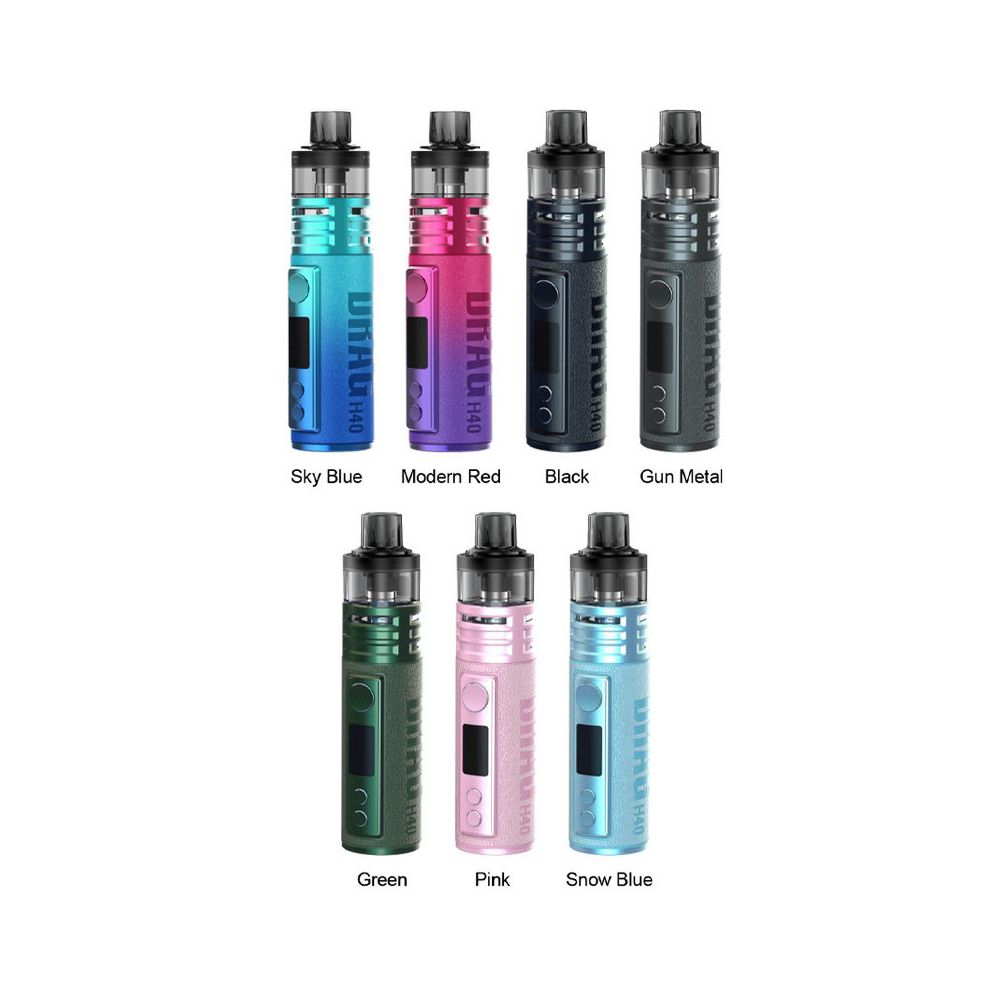 Drag H40 Kit Pod System Salt Nic Device by Voopoo Mods Voopoo   